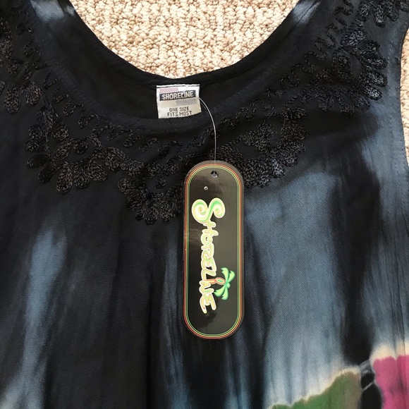 Tie Die sleeveless dress NWT - Picture 5 of 8